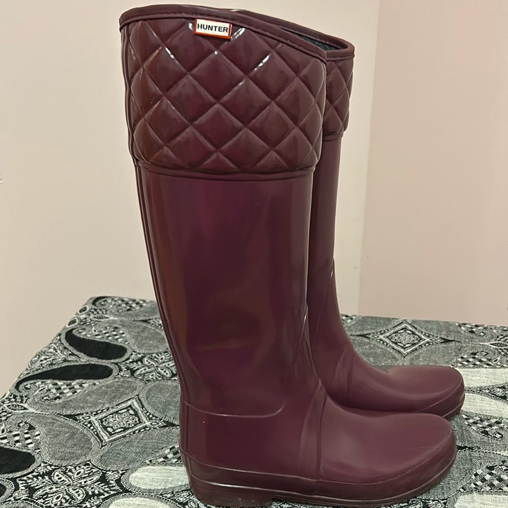Hunter boots size 9